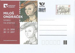 CDV PM 113 Czech Republic M. Ondracek Anniversary 2016 Engraver Lucas Granach Transcription - Cartes Postales