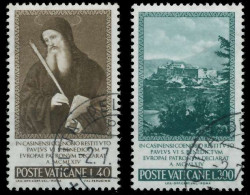 VATIKAN 1965 Nr 481-482 Gestempelt X5E4C4A - Used Stamps