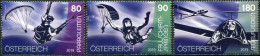 Austria 2019. Sport And Air (MNH OG) Set Of 3 Stamps - Unused Stamps