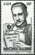 TAAF 2023. Michel Barré, Writer (MNH OG) Stamp - Neufs