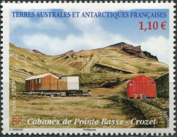 TAAF 2021. Houses In Pointe-Basse, Crozet (MNH OG) Stamp - Unused Stamps