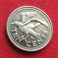 Barbados 10 Cents 1998 KM# 12 Lt 661  Barbades Barbade - Barbados (Barbuda)