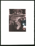 Exlibris Von J. Jirka Für Isolde Kern, Afrikanische Kinder, Tom Und Jerry  - Ex-libris
