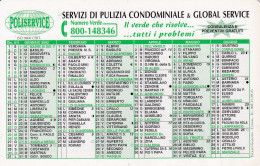 Calendarietto - Poliservice  - Anno 2002 - Petit Format : 2001-...