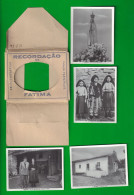 Portugal, Fatima- 10 Snap Shots. 1954. Ed. Colecao Passaporte. 87x 66mm. - Obj. 'Souvenir De'