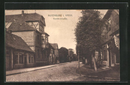 AK Rotenburg I. Hann., Goethestrasse Mit Geschäft  - Rotenburg (Wuemme)