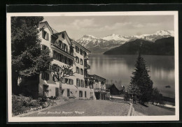 AK Weggis, Hotel Strandbad Baumen  - Weggis