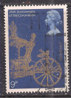 GB 1978 QE2 9p 25th Anniv. Coronation Used SG 1059 ( H1249 ) - Usados