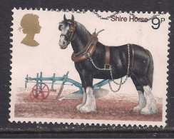 GB 1978 QE2 9p  Horses Used SG 1063 ( H1105 ) - Usados