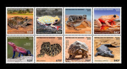 Burundi 2023 Mih. 4014/21 Fauna. Amphibians & Reptiles MNH ** - Neufs