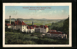 AK Neustadt I. Sa., Heilstätte Hohwald, Gesamtansicht Mit Fernblick  - Hohwald (Sachsen)