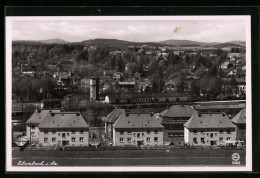 AK Ebersbach I. Sa., Häuser Am Bahnhof  - Ebersbach (Loebau/Zittau)