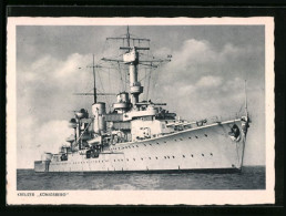 AK Kreuzer Königsberg Der Kriegsmarine  - Krieg