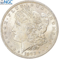 Monnaie, États-Unis, Morgan Dollar, 1883, U.S. Mint, New Orleans, NGC, MS64 - 1878-1921: Morgan