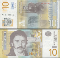 Serbia 10 Dinara. 2011 Unc. Banknote Cat# P.54a - Serbie
