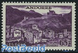 Andorra, French Post 1957 Stamp Out Of Set, Mint NH - Unused Stamps