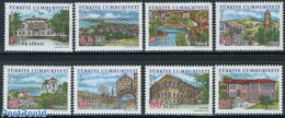 Türkiye 2007 Provincial Capitals 8v, Mint NH, Art - Architecture - Other & Unclassified
