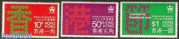 Hong Kong 1973 Hong Kong Festival 3v, Mint NH - Ongebruikt