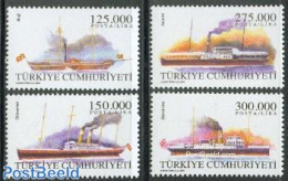 Türkiye 2000 Ships 4v, Mint NH, Transport - Ships And Boats - Other & Unclassified