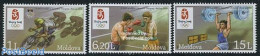 Moldova 2008 Olympic Games 3v, Mint NH, Sport - Boxing - Cycling - Olympic Games - Weightlifting - Boxe