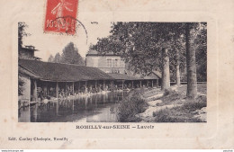 A26-10) ROMILLY  SUR  SEINE - AUBE - LAVOIR - ANIMEE - LAVEUSES - LAVANDIERES - EDIT. CANLAY CHALOPIN  EN 1910 - Romilly-sur-Seine