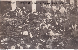 A18-60) COMPIEGNE - OISE - CARTE PHOTO - INCENDIE DE LA CASERNE OTHENIN - 28 DECEMBRE 1910 - ( 3 SCANS ) - Compiegne