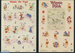 Japan 2013 Winnie The Pooh, Disney 2 M/s, Mint NH, Art - Disney - Unused Stamps