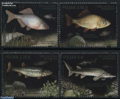 Poland 2016 Endangered Fish 4v, Mint NH, Nature - Fish - Unused Stamps