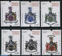 Portugal 2016 Military Coats Of Arms 6v, Mint NH, History - Coat Of Arms - Unused Stamps