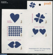 Finland 2017 Valentine 5v S-a In Booklet, Mint NH, Various - St. Valentine's Day - Nuevos