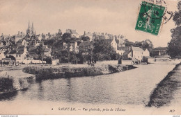 B15-50) SAINT - LO -  VUE GENERALE PRISE DE L ' ECLUSE  - EN  1914 - Saint Lo