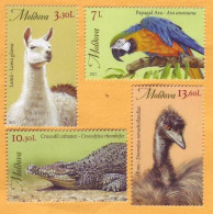 2023  Moldova Zoo  „Faune. Chisinau Zoological Garden”  4v Mint - Moldavie