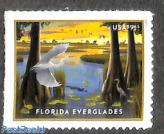 United States Of America 2023 Florida Everglades 1v S-a, Mint NH, Nature - Birds - National Parks - Unused Stamps