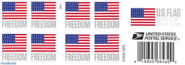 United States Of America 2023 Flag, Freedom Booklet  (with P111), Mint NH, Stamp Booklets - Nuevos