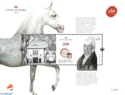 Portugal 2024 Vista Alegre S/s, Mint NH, Nature - Horses - Art - Ceramics - Unused Stamps