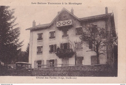 R21-74) BOEGE - HAUTE SAVOIE - CHALET DES FORETS  -  LES SAINES VACANCES A LA MONTAGNE - ( 2 SCANS ) - Boëge