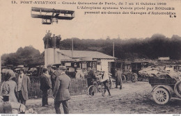 PORT AVIATION GRANDE QUINZAINE DE PARIS DU 7 AU 21 OCTOBRE 1909 - L'AEROPLANE SYSTEME VOISIN PILOTE PAR  ROUGIER  ETC... - Meetings