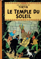 Ancienne édition De Tintin "Le Temple Du Soleil" (Hergé), Casterman, 1949 - Hergé
