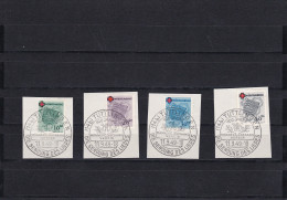 Französische Zone: MiNr. 40-43, Briefstück - Württemberg -Tuttlingen 1949, BPP - Oblitérés