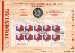 2126 Johann Sebastian Bach - Numisblatt 3/2000 - Invii Numismatici