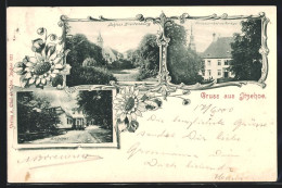 AK Itzehoe, Eichthal, Schloss Breitenburg, Prinzessinhof  - Itzehoe