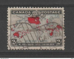 CANADA:  1898   POSTAL  RATE  -  2 C. USED  STAMP  -  YV/TELL. 73 - Oblitérés