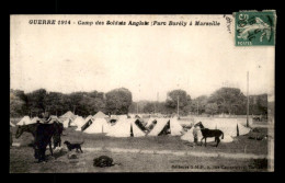 13 - MARSEILLE - CAMP DES SOLDATS ANGLAIS PARC BORELY - GUERRE 14/18 - Parcs Et Jardins