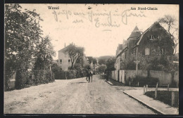 AK Wesel, Strasse Am Nord-Glacis  - Wesel