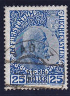 Liechtenstein 1912 Cat. Zumstein 3X ° (Yvert 3 Oblt.) Avec Gomme. Série Courante Prince Jean II. - Oblitérés