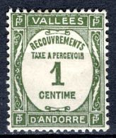 Andorre - 1935 - Tb Recouvrement - Taxe N° 16 - Neuf * - MLH - Nuovi