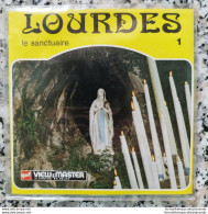 Bp43  View Master Lourdes  21 Immagini Stereoscopiche Vintage - Visionneuses Stéréoscopiques