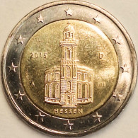 Germany Federal Republic - 2 Euro 2015 A, KM# 336, Hesse (#4935) - Germania