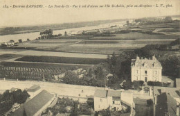 Environs D'Angers LES PONTS De CE Vue à Vol D' Oiseau Sur L' Ile De St Aubin Prise En Aéroplane RV - Les Ponts De Ce