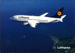 Ansichtskarte  Lufthansa Boeing 737-300 Flugwesen - Flugzeuge 1987 - 1946-....: Modern Era